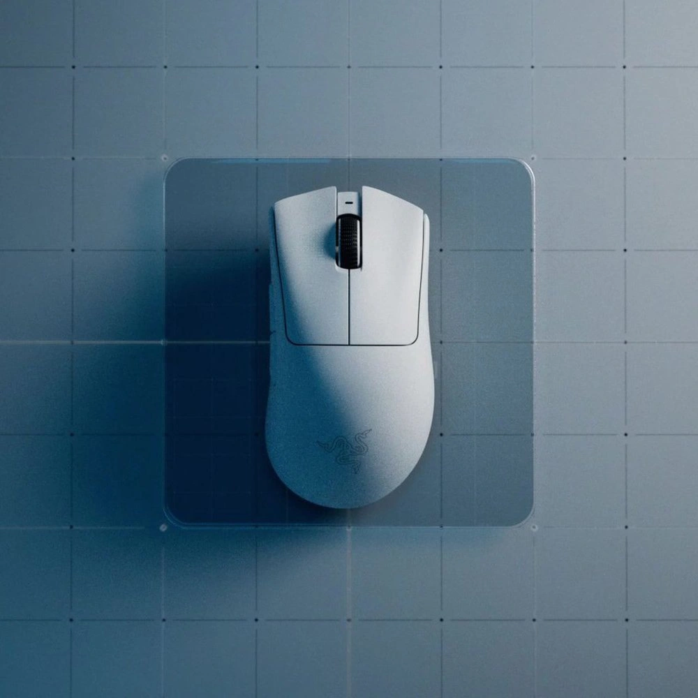 Мышь проводная Razer DeathAdder V3 Pro, Белый (RZ01-04630200-R3G1). Фото 5