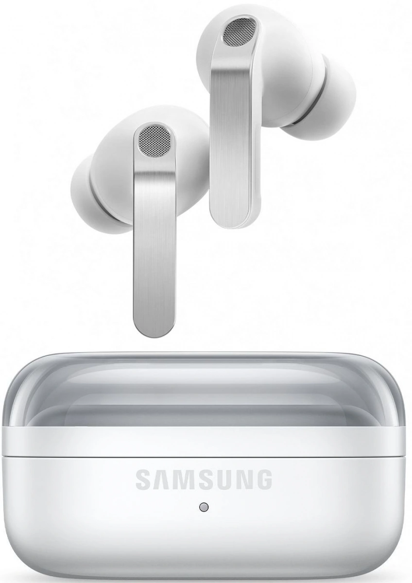 Беспроводные наушники Samsung Galaxy Buds 4 Pro, Белые. Фото 1
