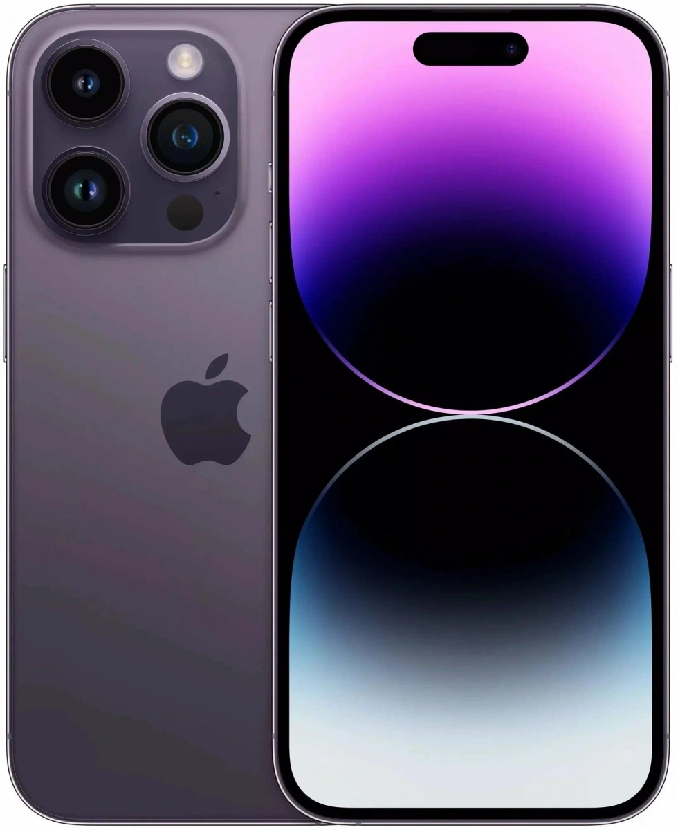 Смартфон Apple iPhone 14 Pro Max 256Gb Темно-фиолетовый (eSIM+SIM) (Уцененный товар). Фото 2