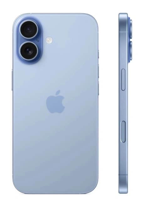 Смартфон Apple iPhone 17 512Гб, Голубой (eSIM+SIM) (Без RuStore). Фото 3