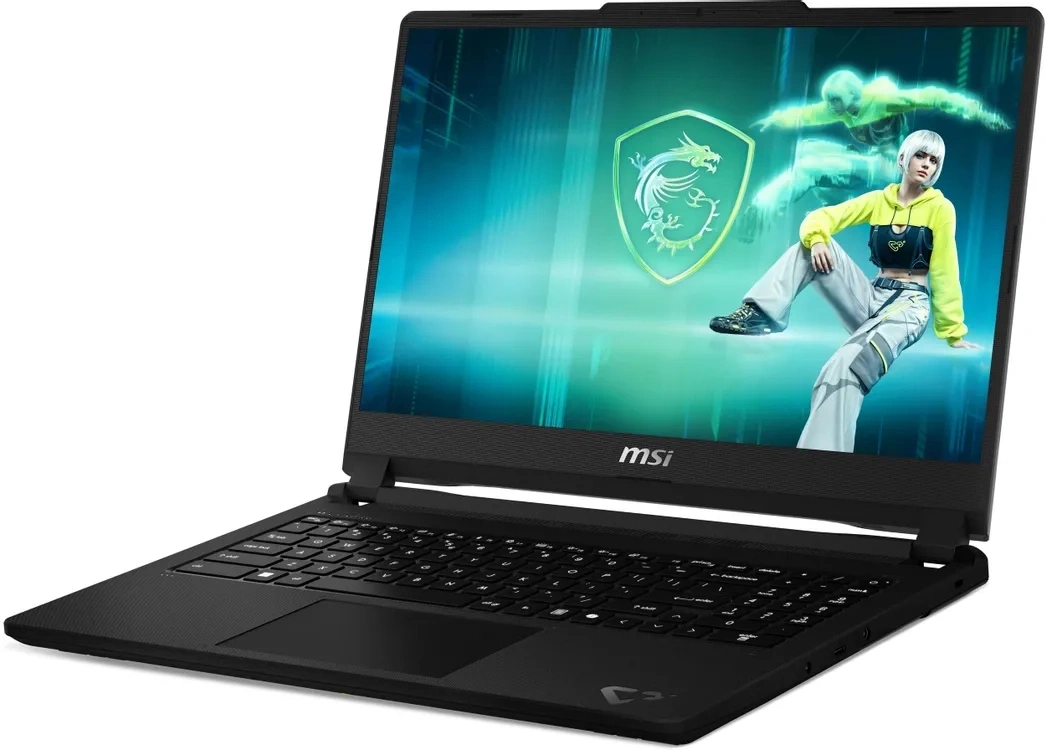 MSI Cyborg 15 C2WF-015XRU Серый (15.6" IPS, Intel Core 5 210H, 16 Гб, SSD 1024 Гб, GeForce RTX 5060, DOS) 9S7-15T121-015. Фото 2