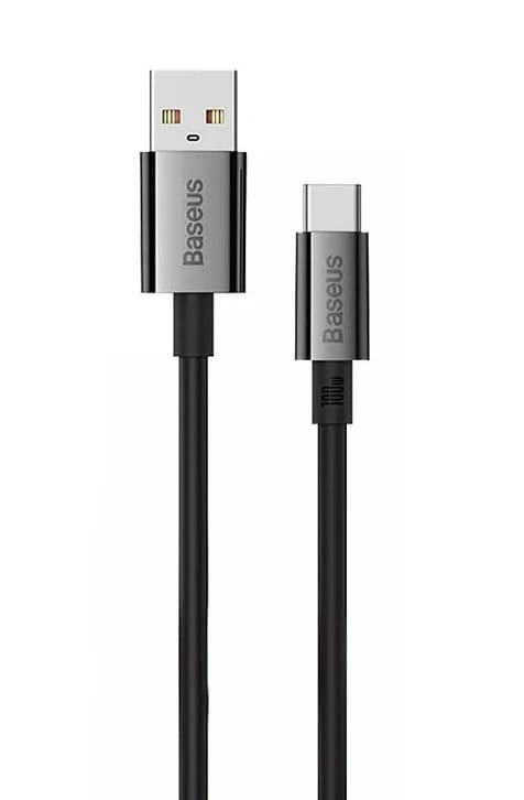 Кабель Baseus Superior Series Fast Charging Data Cable USB to Type-C 100Вт 2м, Чёрный (P10320102114-02). Фото 1