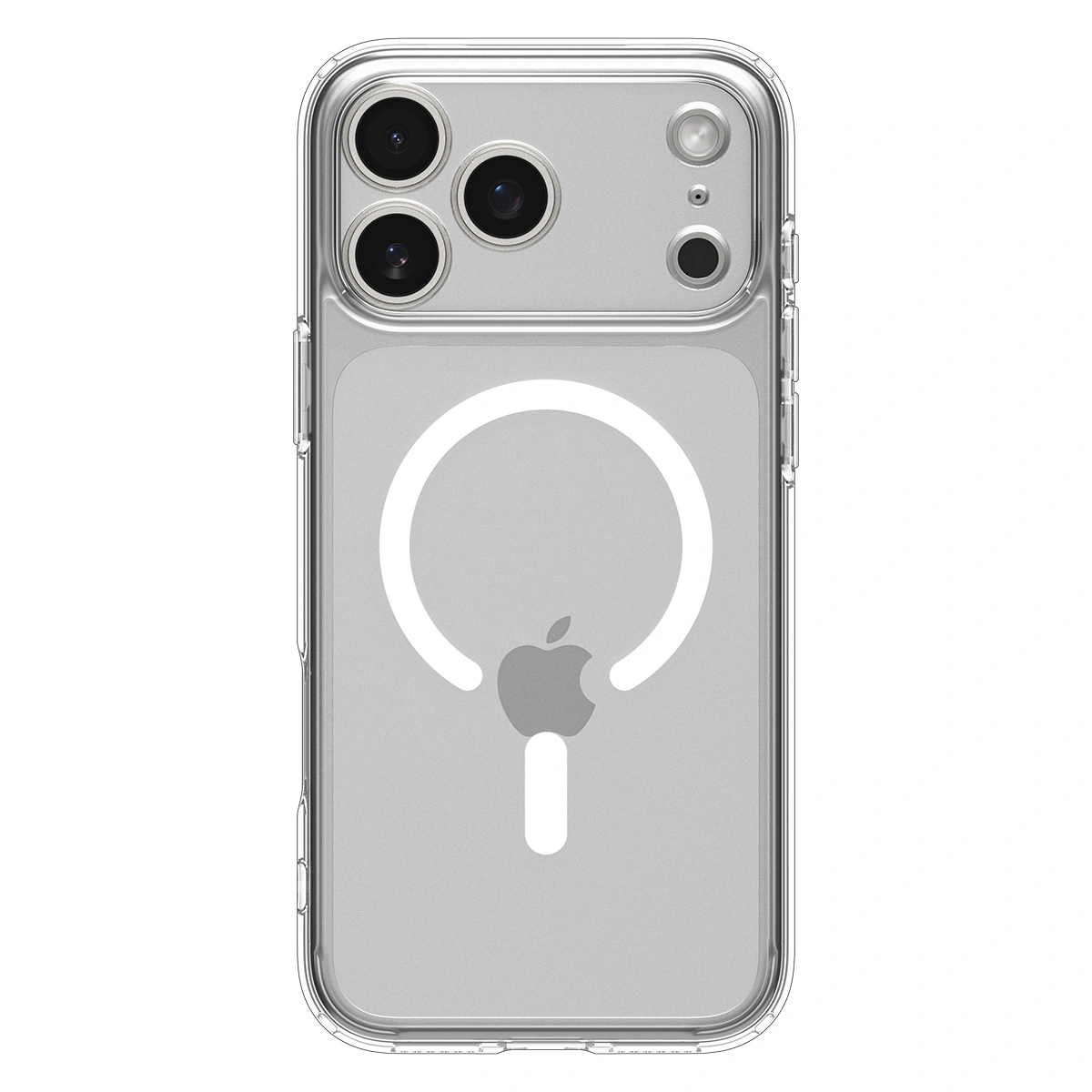Накладка Spigen Ultra Hybrid MagSafe для iPhone 17 Pro Max, Прозрачно-белая (ACS10282). Фото 2