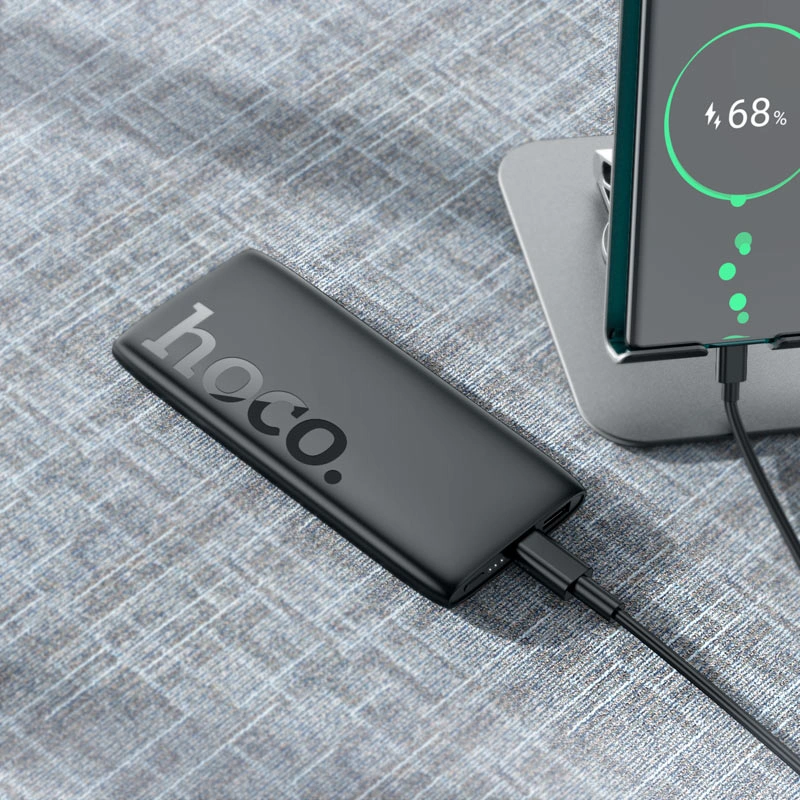 Внешний аккумулятор Hoco J122 Respect 10000mAh 22.5W+PD20W, Чёрный. Фото 7