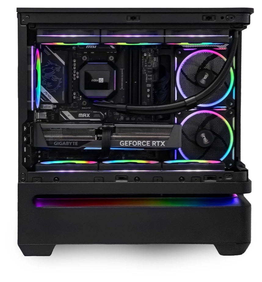 Системный блок CORE PRO (AP202 Ryzen 7 7800X3D, 32Гб DDR5, RTX5070, SSD 1Тб M.2, MSI B850M Gaming Pro Max, 850Вт). Фото 1