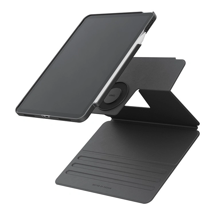 Чехол Uniq для iPad Air 11 (2024/25) ROVUS SnapMount Magnetic 360 Rotating Detachable, Grey (PDA11(M3)-ROVSNFGRY). Фото 6