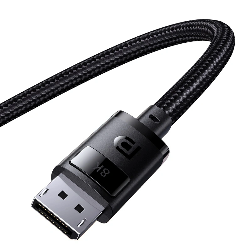 Кабель Baseus High Definition Series DisplayPort to DisplayPort 8K 3m, Black (B00633706111-03). Фото 3