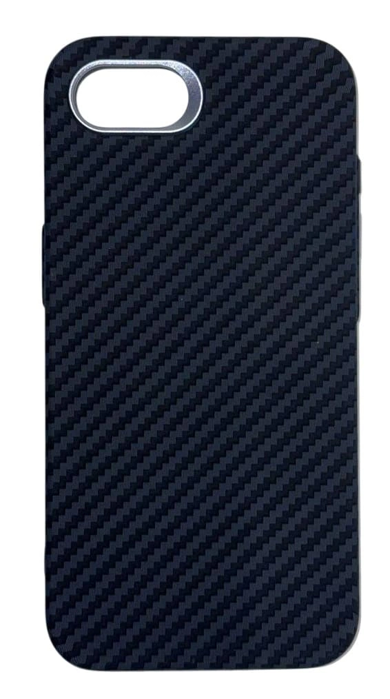 Накладка LUXO Carbon Magsafe для iPhone 17e / 16e, Black. Фото 1