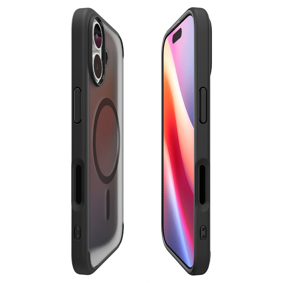 Накладка Spigen Ultra Hybrid MagSafe для iPhone 17, Frost Black (ACS10383). Фото 6