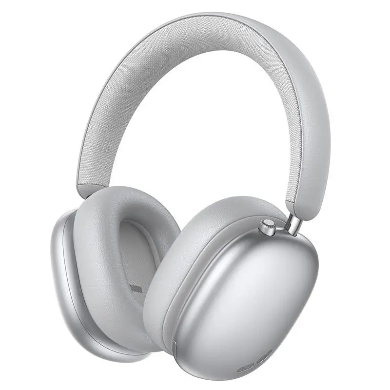 Беспроводные наушники Hoco W63 Triunfo ANC BT, Серебристые. Фото 1