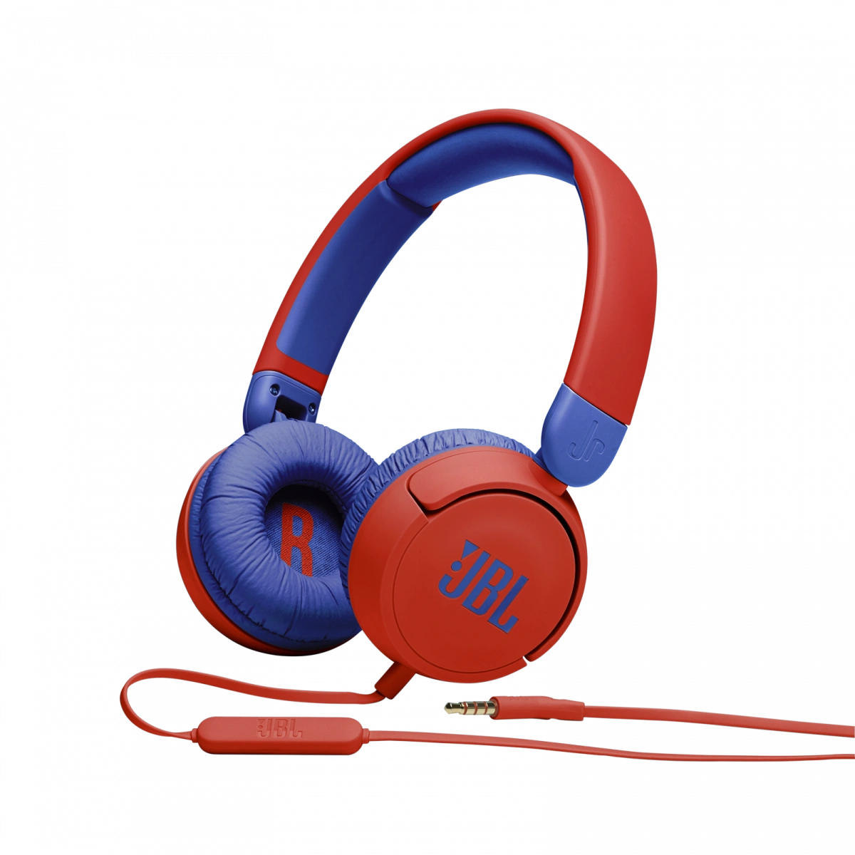 Проводные наушники JBL JR310, Красные. Фото 1