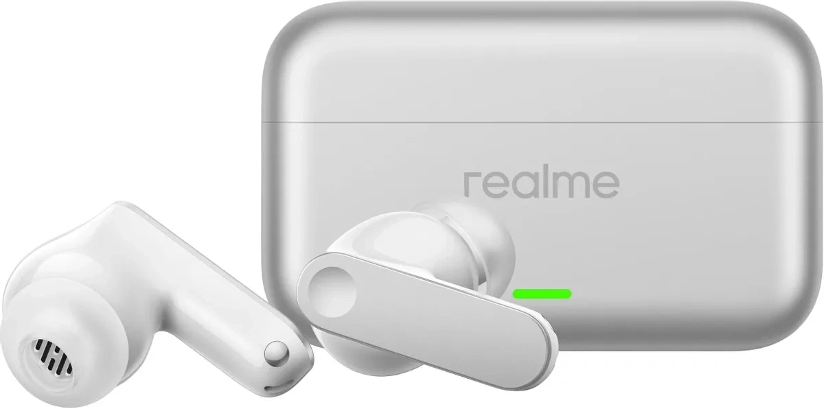 Беспроводные наушники Realme Buds T500 Pro, Серебристый (RMA2502). Фото 2