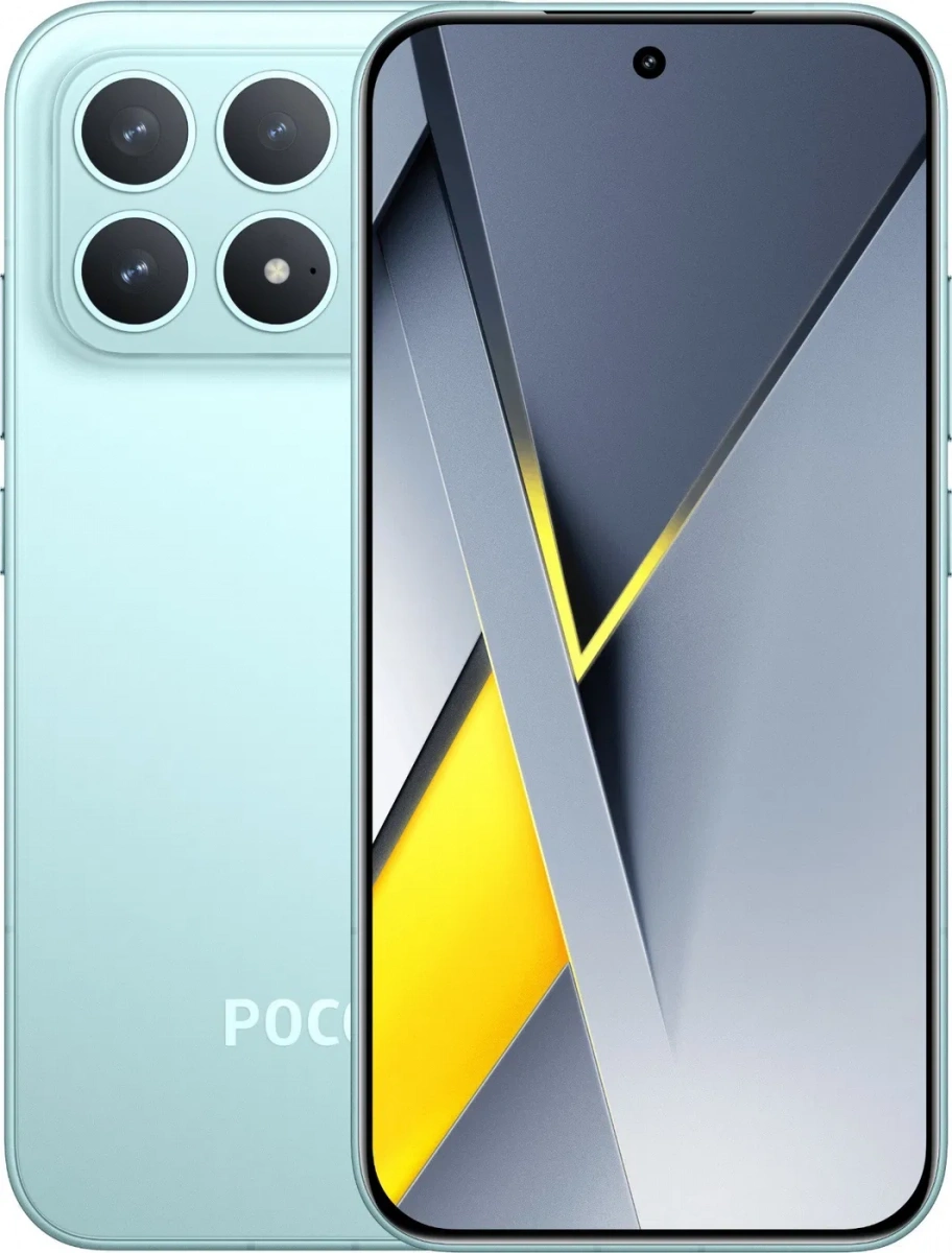 Смартфон Poco F8 Pro 12/512Гб Голубой. Фото 1