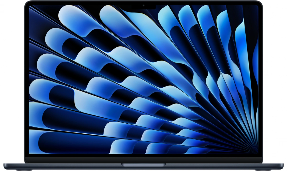 Apple MacBook Air 15" 2025 Тёмная ночь (MW1M3) (M4, 10-ядер CPU/10-ядер GPU, 16 ГБ, 512 ГБ SSD). Фото 1