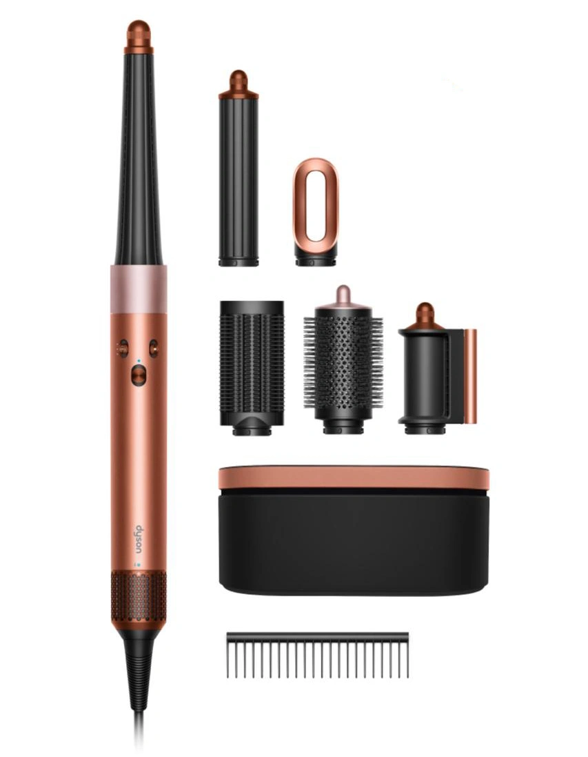 Стайлер для волос Dyson AirWrap ID Complete Long HS08, Amber Silk (подарочный кейс для хранения). Фото 1