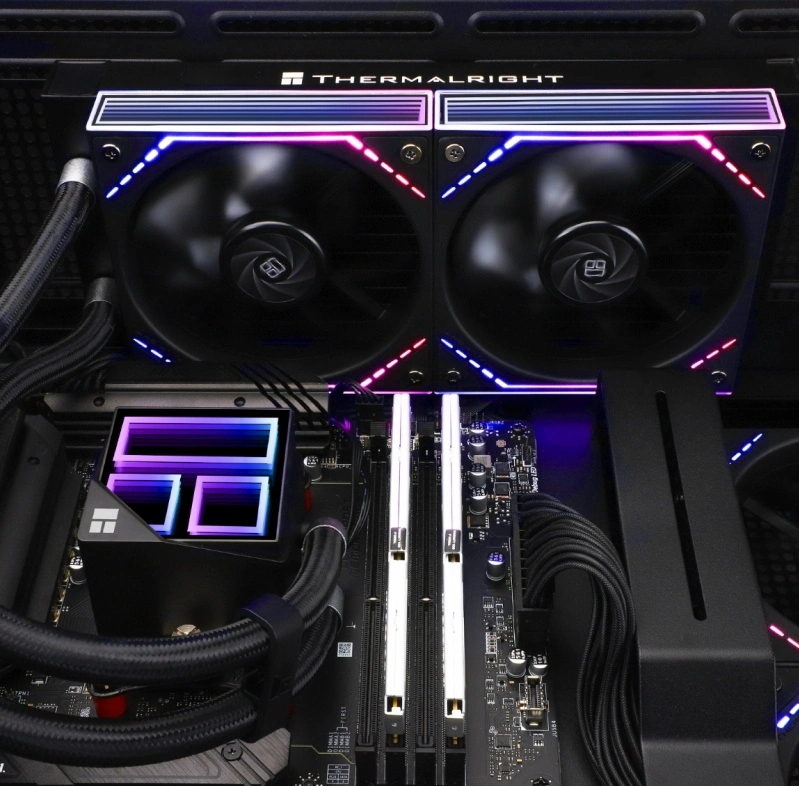Система охлаждения Thermalright Frozen Infinity 240, Чёрный (F-INFINITY-240-BL). Фото 9