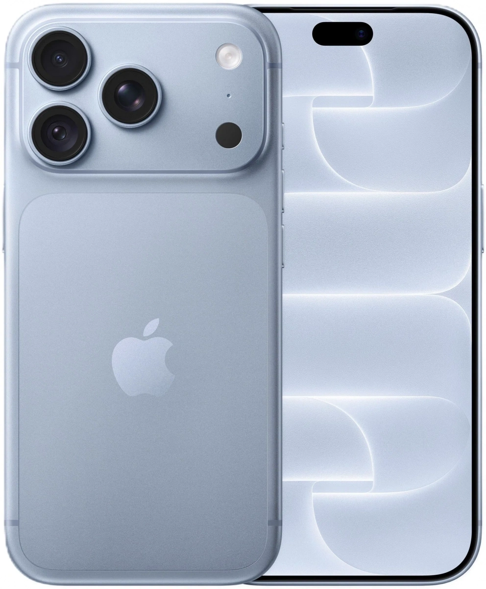 Смартфон Apple iPhone 18 Pro 256Гб, Голубой (eSIM+SIM) (Без RuStore, Активирован). Фото 1