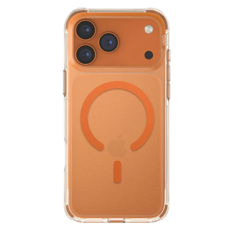 Накладка Uniq для iPhone 17 Pro Max LifePro Xtreme (AF) MagSafe, Морозно-оранжевая (IP6.9P(2025)-LXAFMFCLRVO). Фото 2
