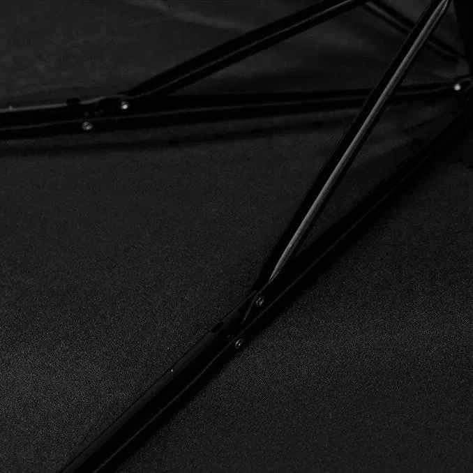 Зонт KongGu Mechanical Automatic Umbrella, Black. Фото 5
