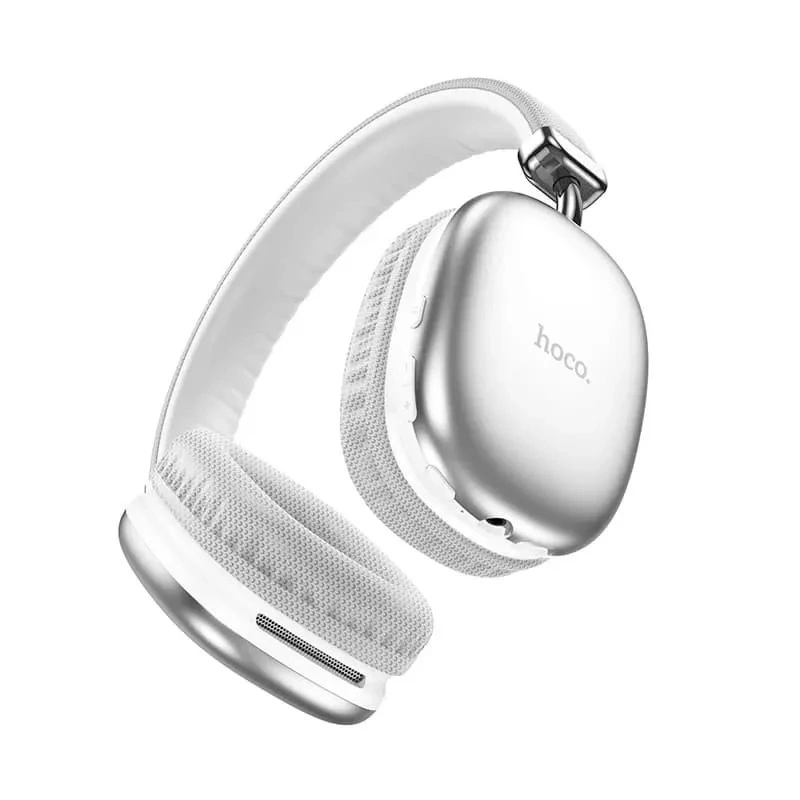 Беспроводные наушники Hoco W35 Air Light, Серебристые. Фото 1