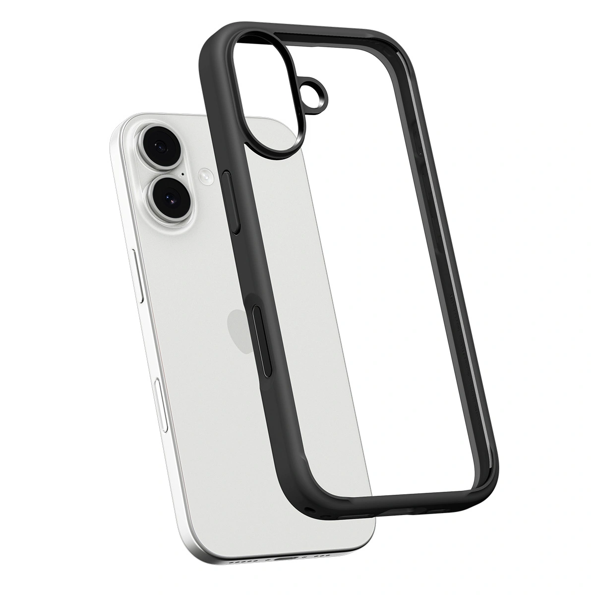 Накладка Spigen Ultra Hybrid для iPhone 17, Matte Black (ACS10377). Фото 5