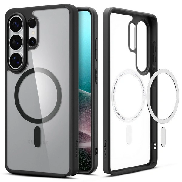 Накладка Spigen Ultra Hybrid MagFit для Samsung Galaxy S26 Ultra, Чёрный (ACS10680). Фото 2