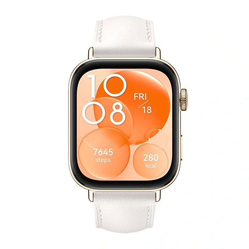 Умные часы Huawei Watch Fit 3, Белый из кожи (SLO-B19). Фото 2