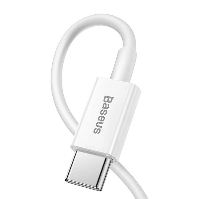 Кабель Baseus Superior Series Fast Charging Data Cable Type-C to iP PD 20Вт 1м, Белый (CATLYS-A02). Фото 3