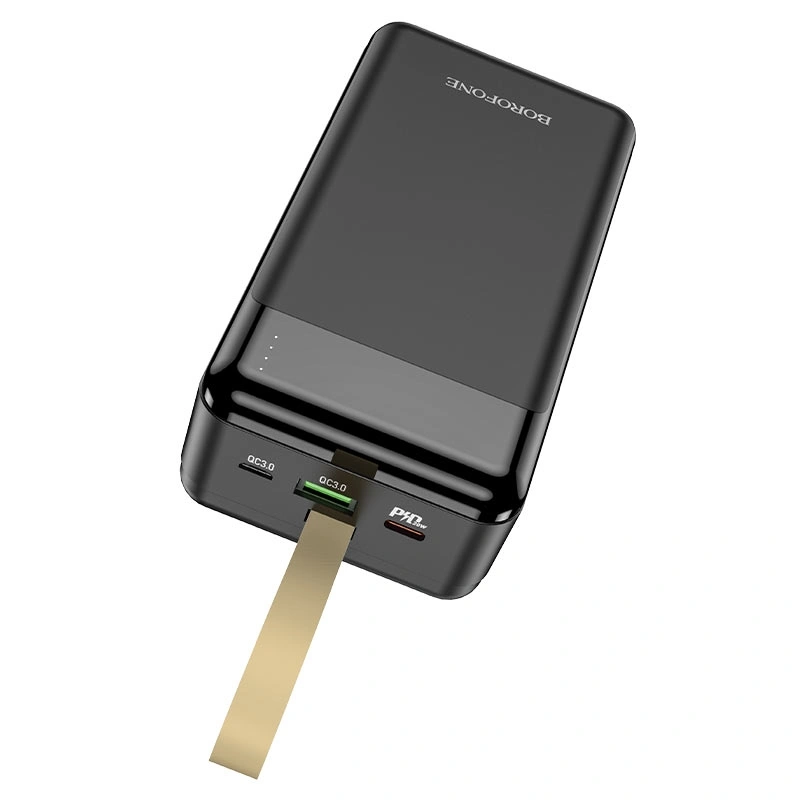 Внешний аккумулятор Borofone BJ19B Incredible 30000mAh, PD20W+QC3.0, Black. Фото 3