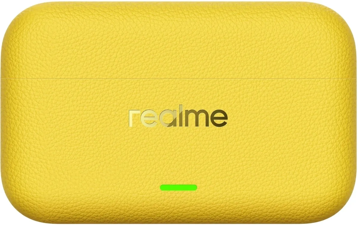 Беспроводные наушники Realme Buds T500 Pro, Жёлтый (RMA2502). Фото 4