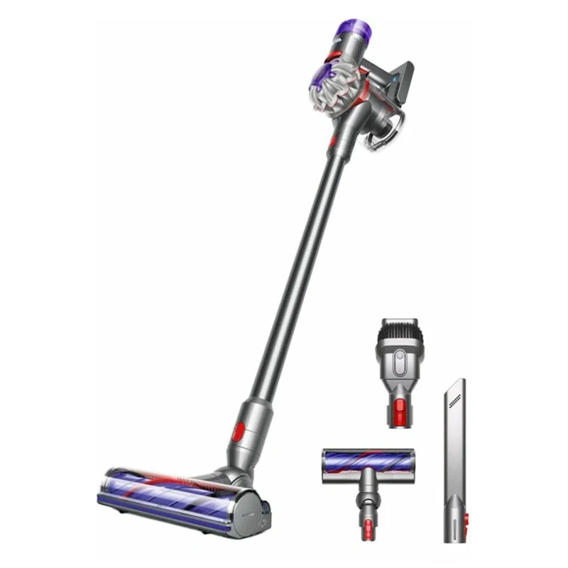 Беспроводной пылесос Dyson V8 (SV25), Silver/Nickel. Фото 1