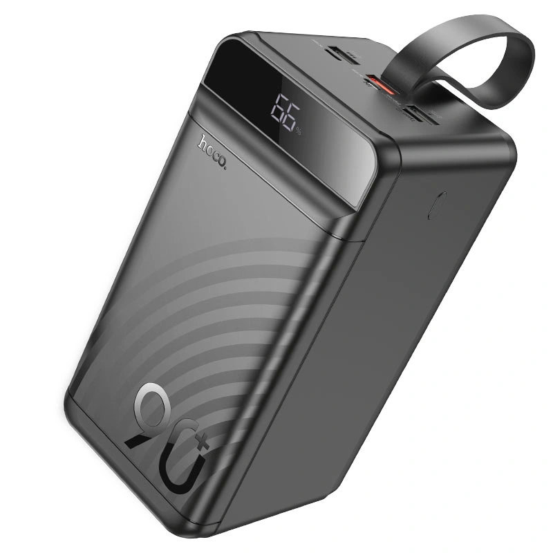 Внешний аккумулятор Hoco J123D Element 22.5W 90000mAh, Black. Фото 1