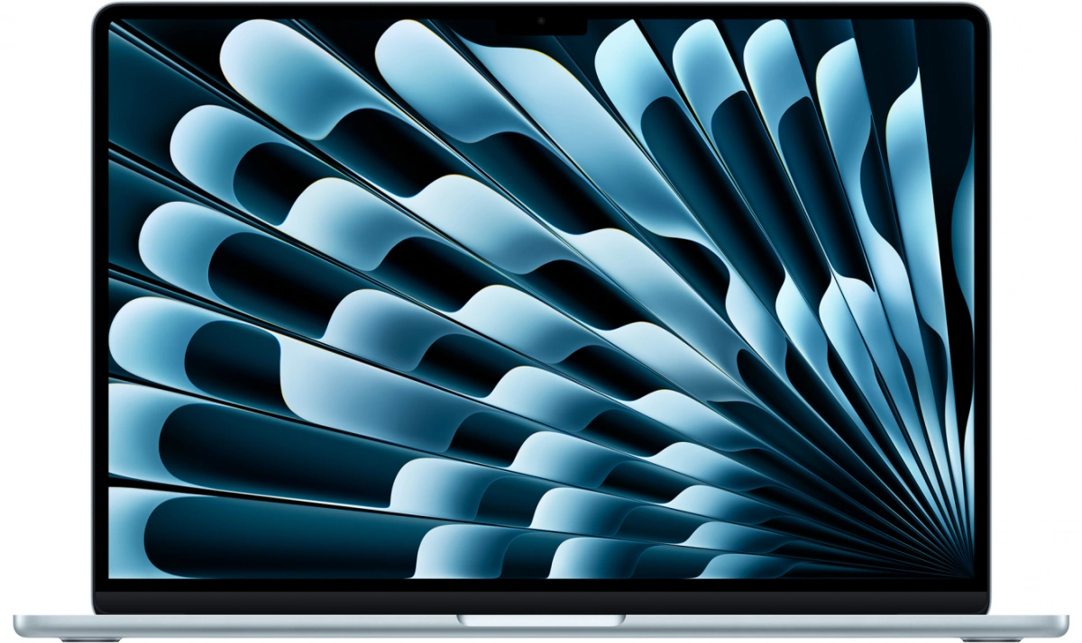 Apple MacBook Air 15" 2025 Небесно-голубой (MC7A4) (M4, 10-ядер CPU/10-ядер GPU, 16 ГБ, 256 ГБ SSD). Фото 1
