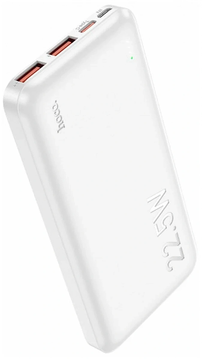 Внешний аккумулятор Hoco J101 Astute 10000mAh 22.5W, Белый. Фото 3