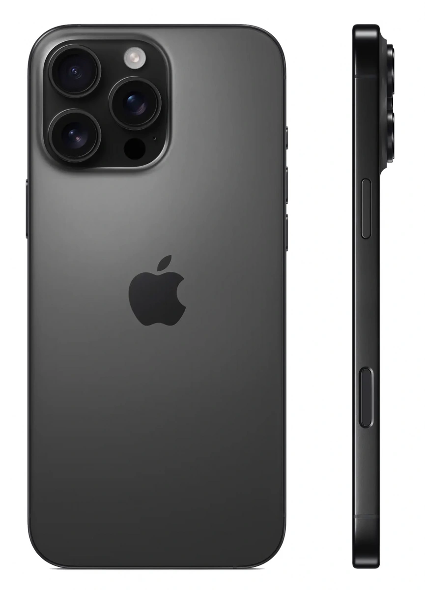 Смартфон Apple iPhone 16 Pro 512Гб Чёрный титан (eSIM+SIM) (Без RuStore). Фото 2
