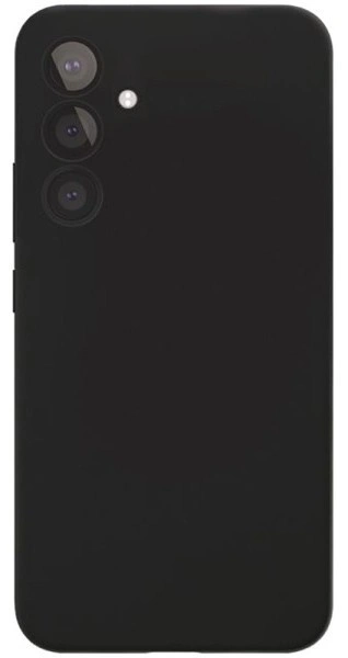 Накладка Silicone Case Logo для Samsung Galaxy A25 5G, Чёрная. Фото 1
