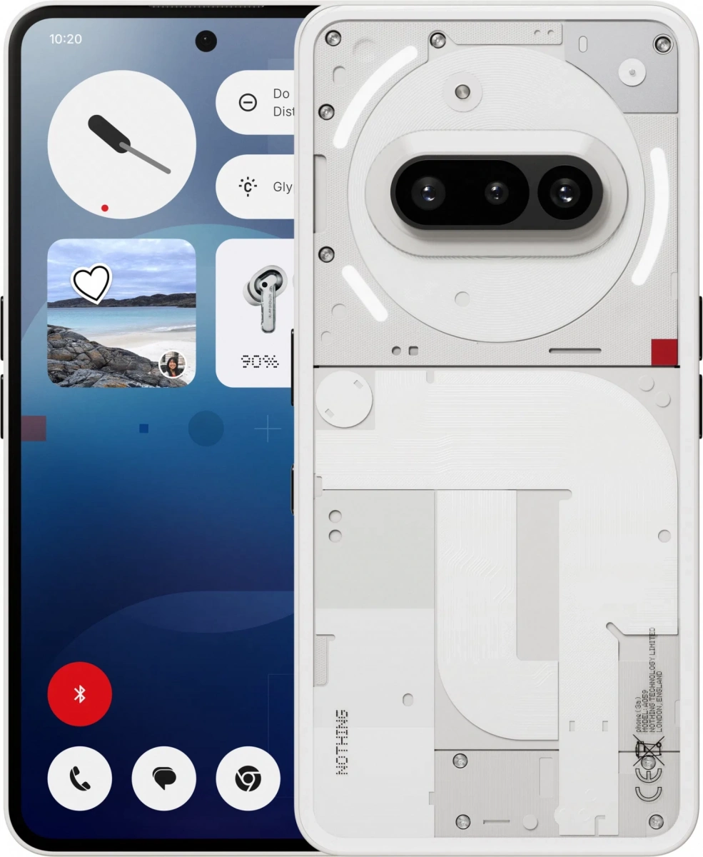 Смартфон Nothing Phone (3A) 8/128Гб, Белый. Фото 1