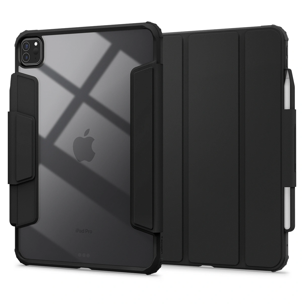 Чехол Spigen для iPad Pro 11 (2024) Air Skin Pro, Black (ACS07762). Фото 1