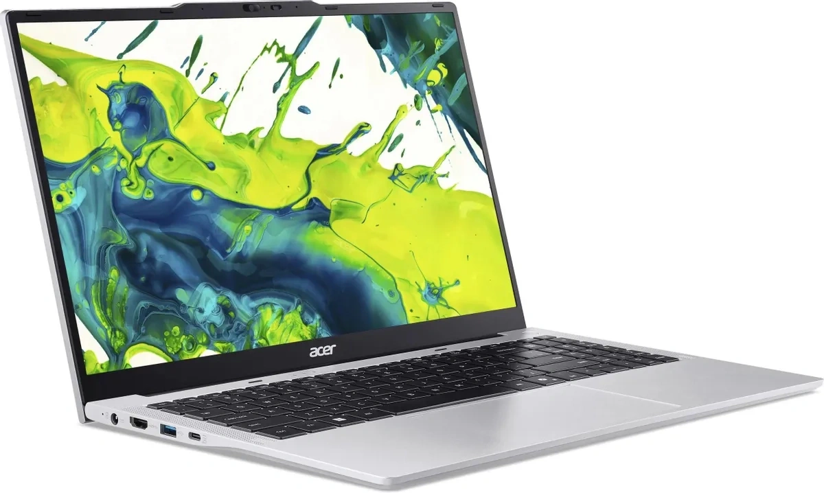 Ноутбук Acer Aspire Lite, Серебристый (AL15-72P-595Y) (15.6", Intel Core i5 13420H, 16 Гб DDR5, 512 Гб SSD, Intel UHD Graphics, noOS) NX.D5HEX.001. Фото 4