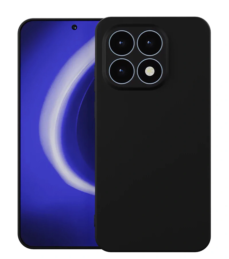 Накладка Krutoff Soft Case для Xiaomi 15T, Чёрная. Фото 1