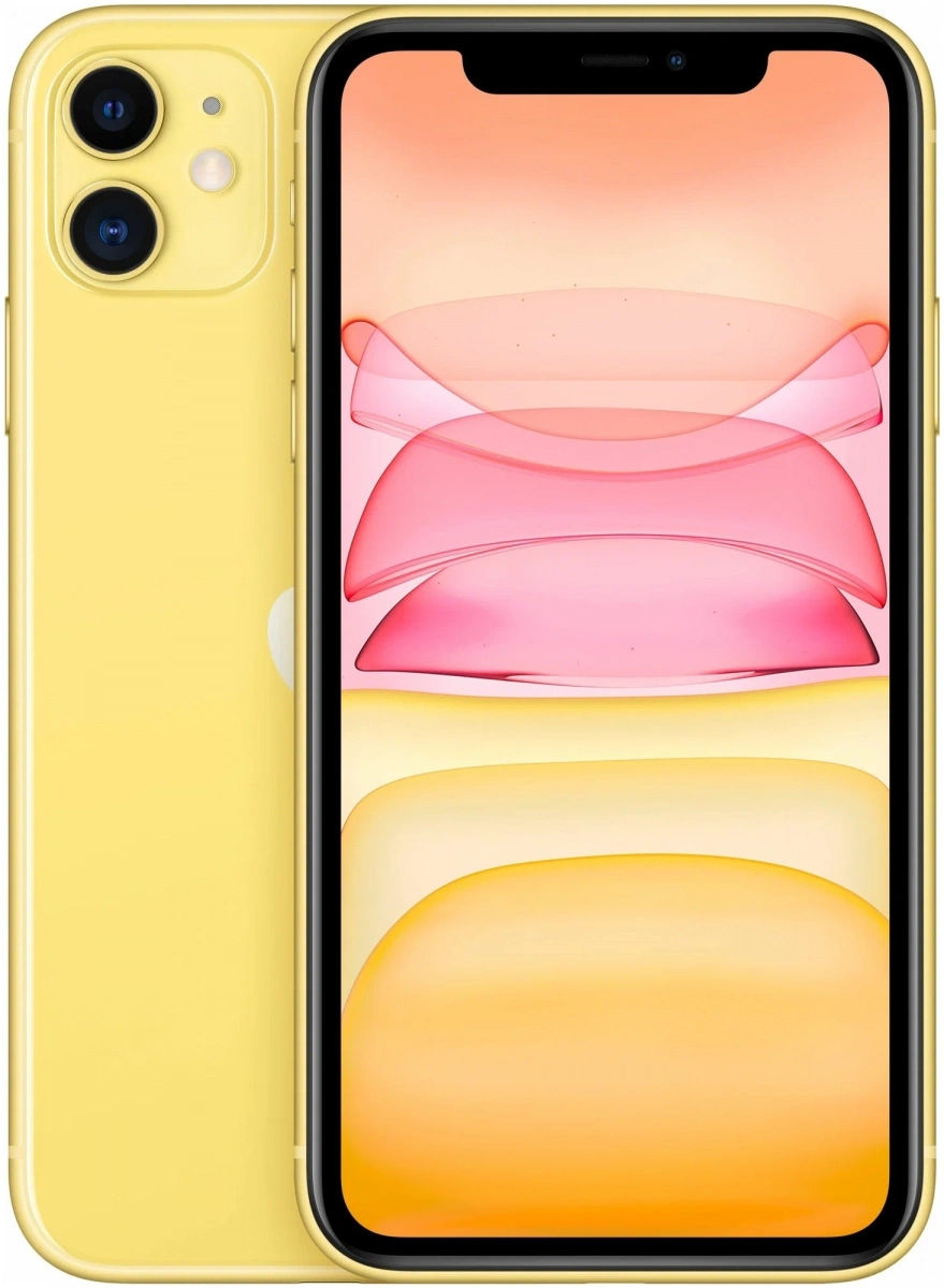 Смартфон Apple iPhone 11 64Gb Желтый (Уцененный товар). Фото 1