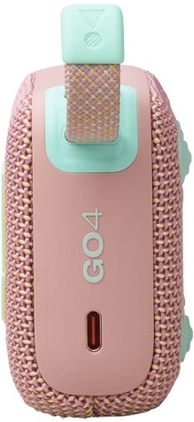 Беспроводная акустика JBL Go 4 Розовая (JBLGO4PINK). Фото 3