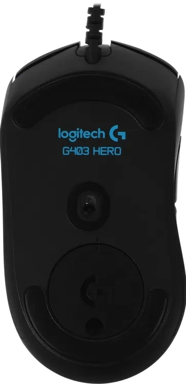 Мышь проводная Logitech G403 Hero, Чёрный (910-005636). Фото 2