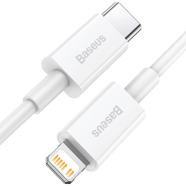 Кабель Baseus Superior Series Fast Charging Data Cable Type-C to iP PD 20Вт 1м, Белый (CATLYS-A02). Фото 2