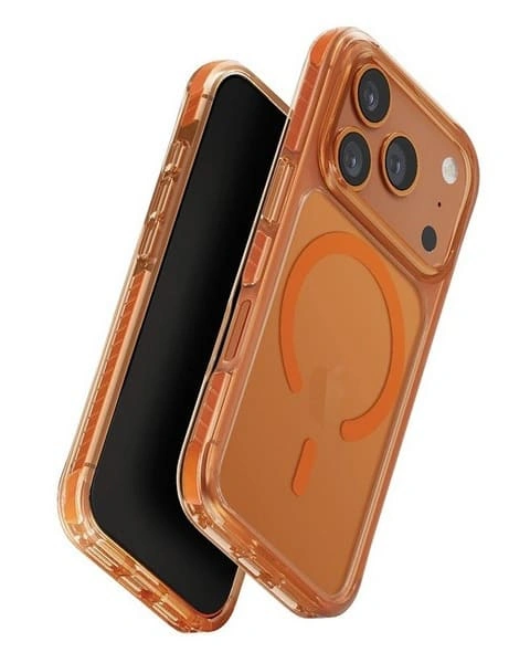 Накладка Uniq Combat MagSafe для iPhone 17 Pro, Оранжевая (IP6.3P(2025)-COMMVORG). Фото 2