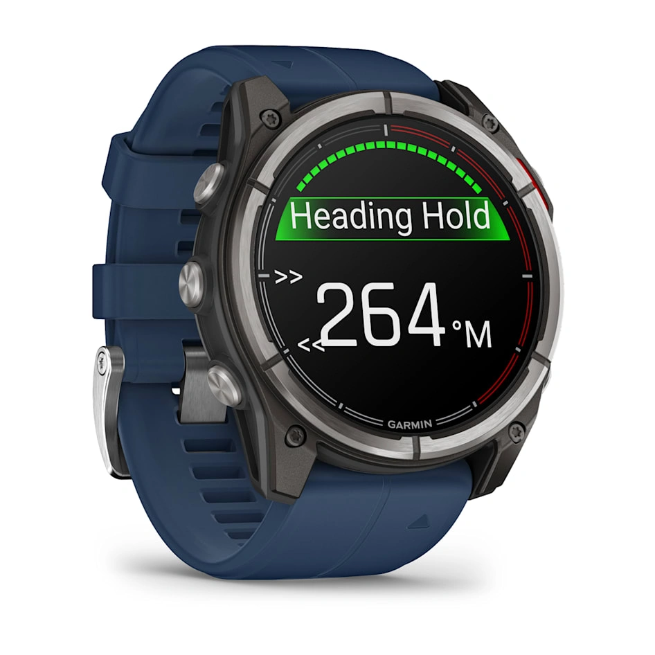 Умные часы Garmin Quatix 8 51mm, Amoled, Sapphire, Premium Marine Smartwatch (010-02905-91). Фото 3