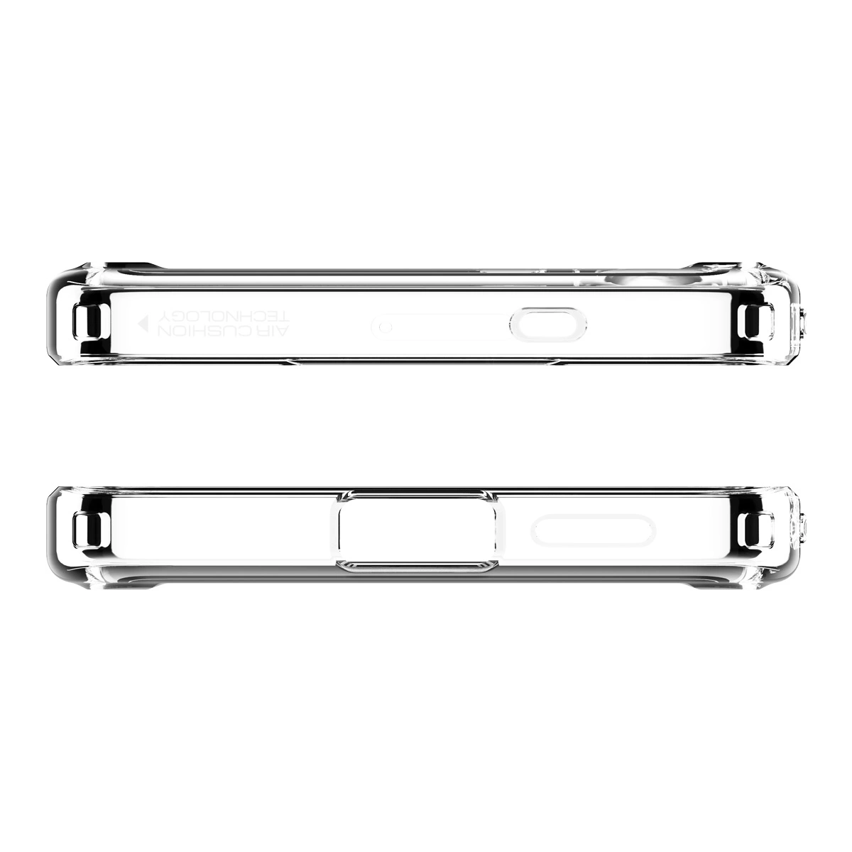 Накладка Spigen Ultra Hybrid для Samsung Galaxy S25 (MagSafe), Прозрачный/Белый (ACS09002). Фото 5