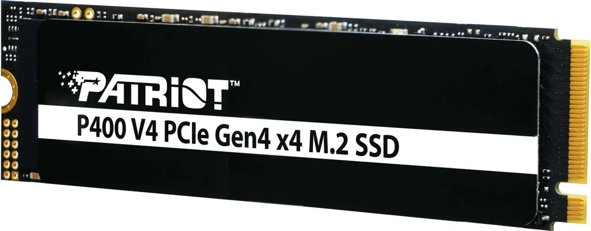 SSD накопитель Patriot P400 V4 1ТБ, M.2 2280, PCIe 4.0 x4, NVMe, M.2 (p400vp1tbm28h). Фото 3
