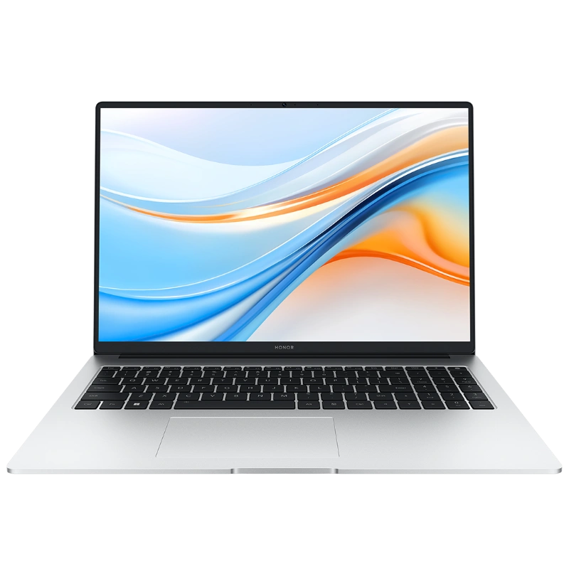 Honor MagicBook X16 Plus Серебристый (BRI-721) (5301AJLV) (16", Ryzen 7 8845HS, 32ГБ, 1ТБ SSD, AMD Radeon 780M, Windows 11). Фото 1