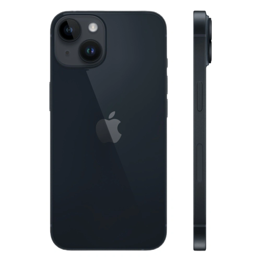 Смартфон Apple iPhone 14 128Гб Тёмная ночь (2SIM) (Уцененный товар). Фото 2